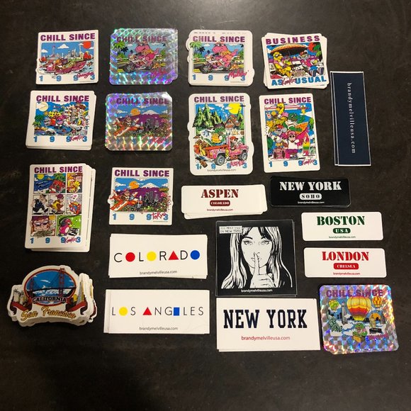 Brandy Melville Other - 60 Brandy Melville Stickers